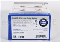 Fargo 045000 EZ YMCKO Cartridge w/Cleaning Roller - 250im.