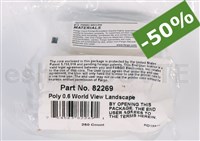Fargo 082269 Polyguard 0.6mil. Overlaminate, High Secure World View - Landscape - 250 count